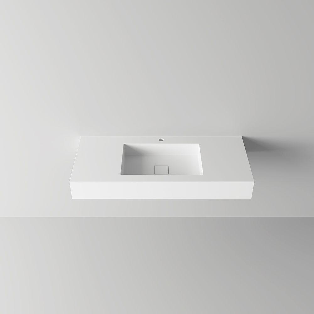 KT-C02 Solid Surface Wall Mount Hand Sink Offer Custom Made Service