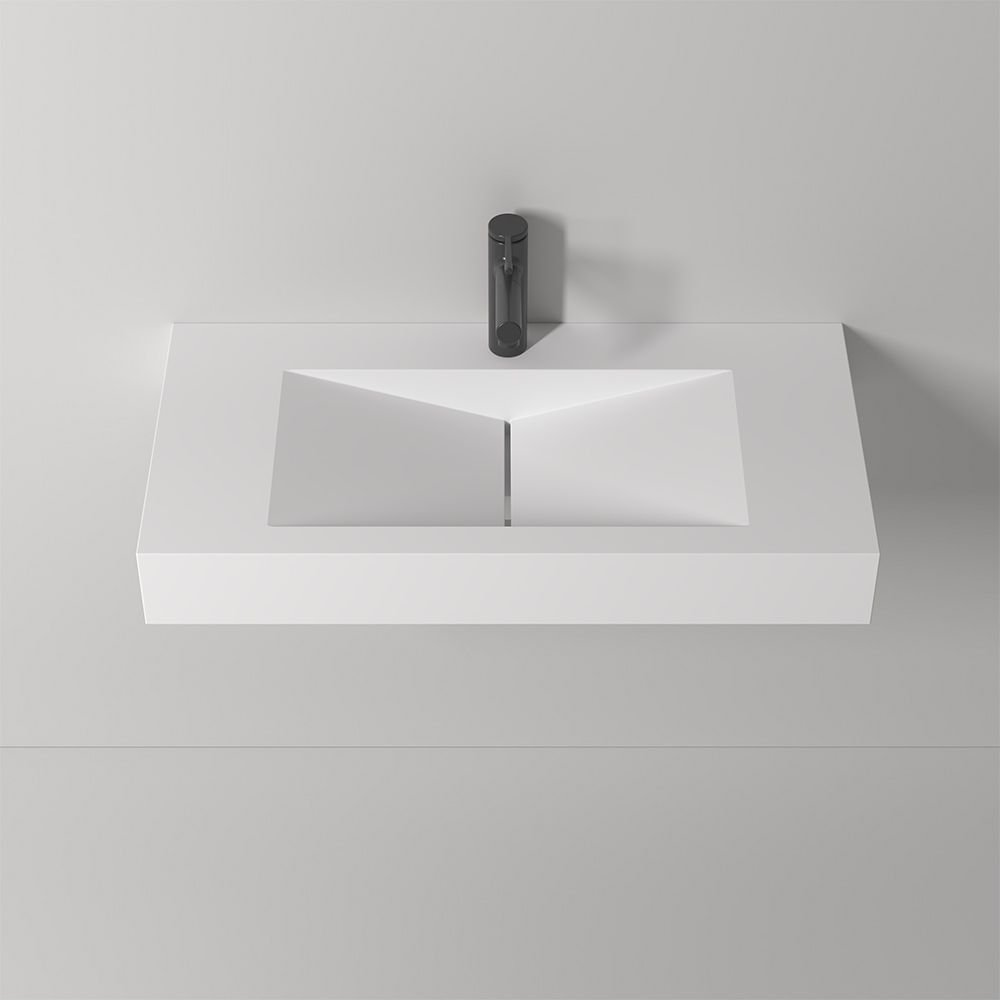 KT-C06 Concealed Drain Cover Customize Wall Mounted Basin