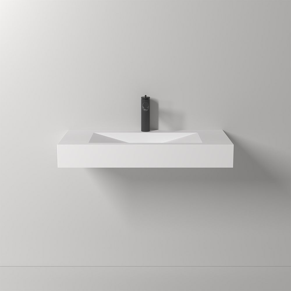 KT-C06 Concealed Drain Cover Customize Wall Mounted Basin