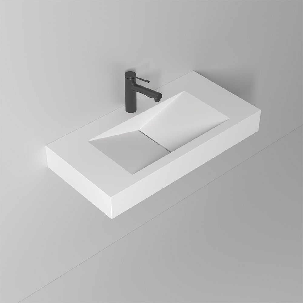 KT-C06 Concealed Drain Cover Customize Wall Mounted Basin