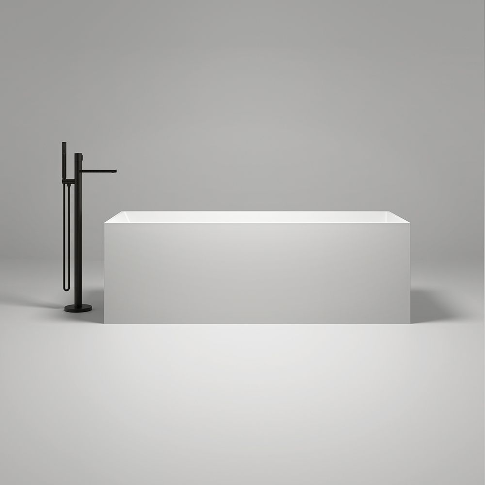 KT-8109 Rectangular Freestanding Tub Made From Solid Surface