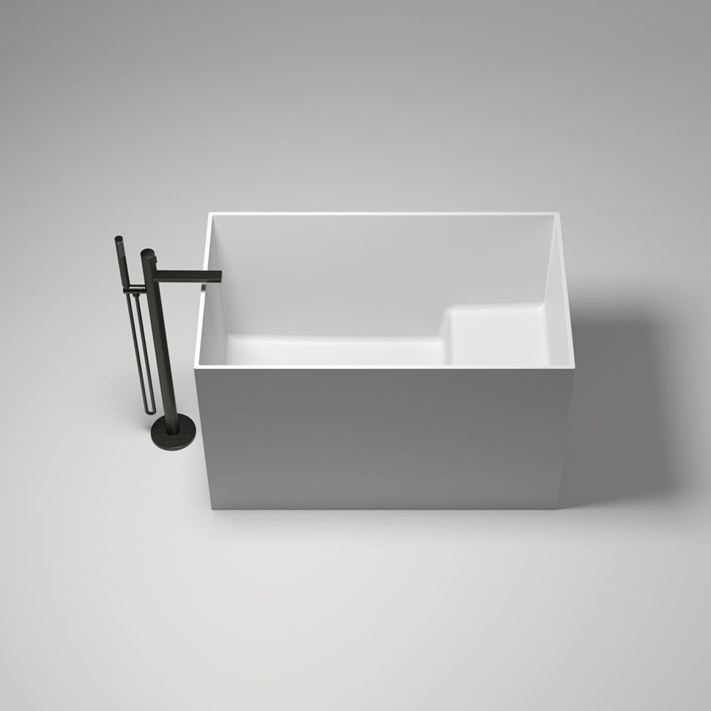 KT-8133 Small Freestanding Bathtub With Seat For Small Bathroom