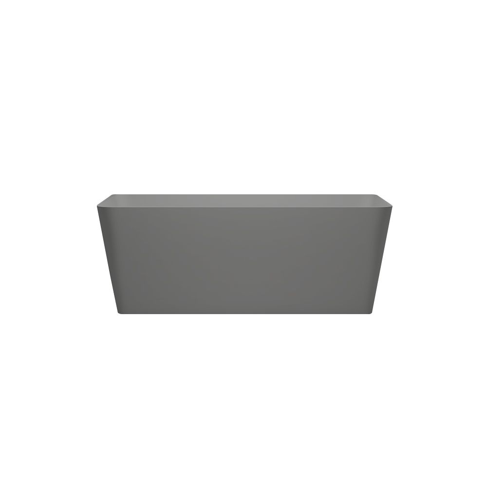 KT-8202 Stone Resin Freestanding Rectangular Soaking Tub