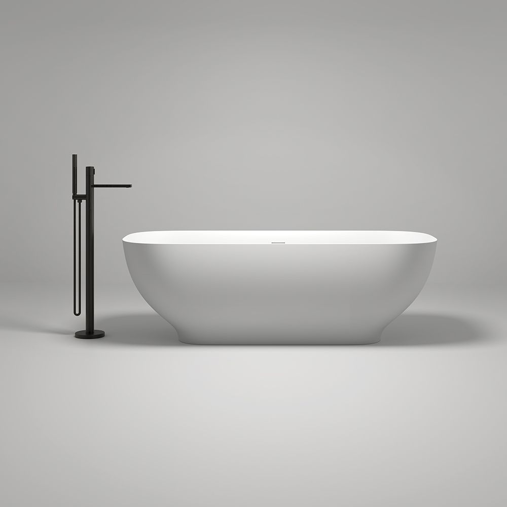 KT-8203 Solid Surface Soaking Tub Rectangular Soaking Tub
