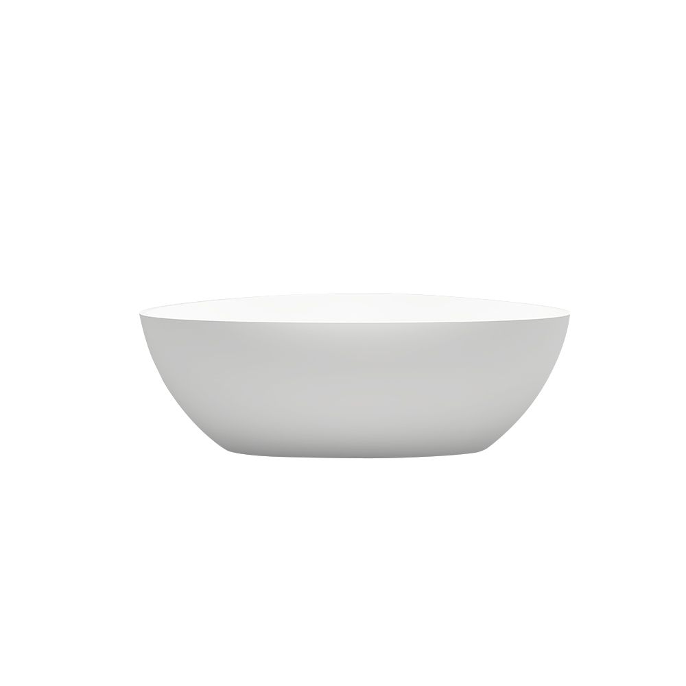 KT-8205 Stone Freestanding Bathtub Resin Stone Triangle Bathtub