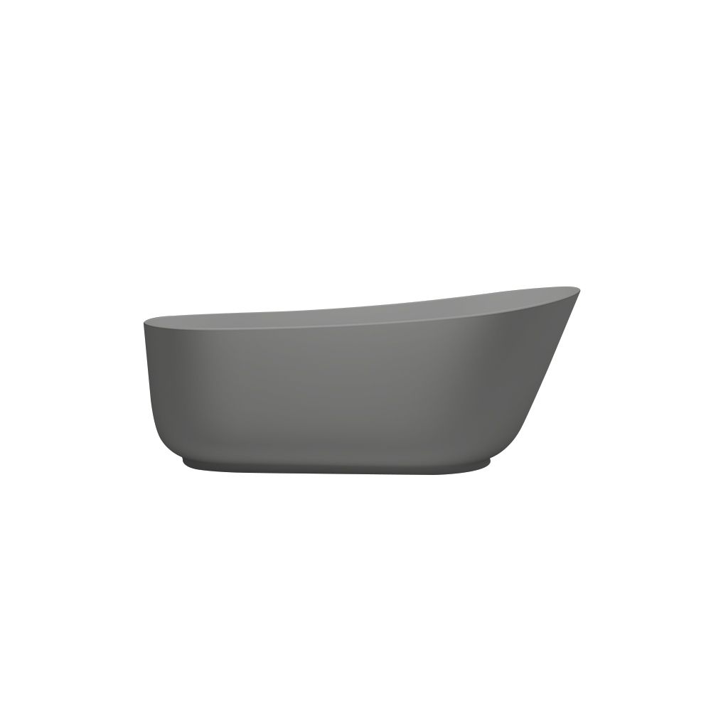 KT-8207 Stand Alone Bathtubs Solid Surface Freestanding Soaking Tub