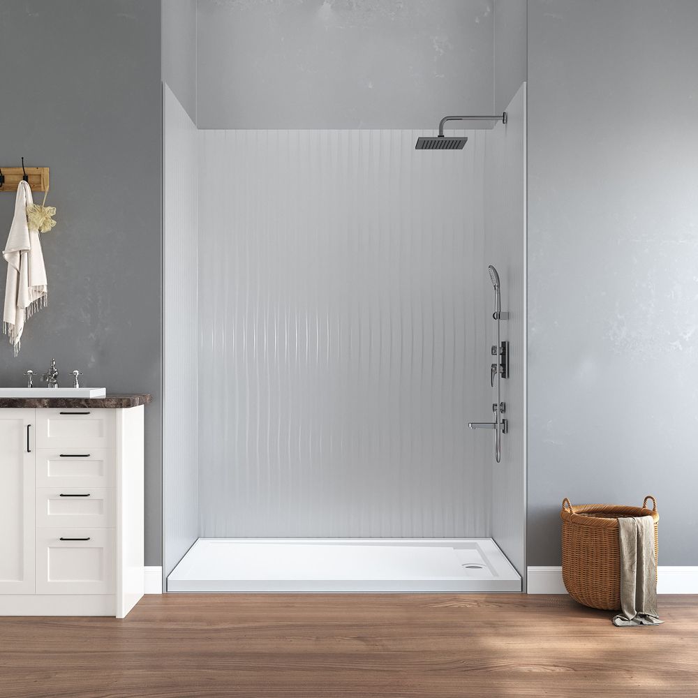 KT-SW008 KOTA Solid Surface Shower Walls Laminate Shower Wall Panels