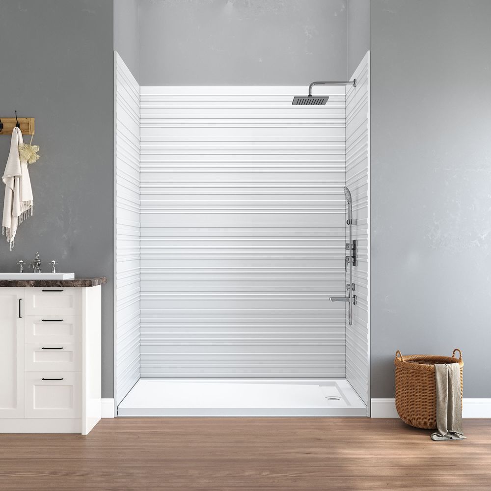KT-SW010 Wall Mounted Solid Surface Decorative Bathroom Wall Panels