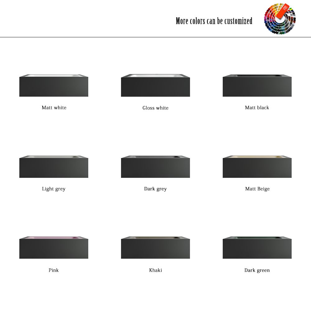 KT-8117 Solid Surface Tub Drop-in Bathtub Stone Resin Bathtub