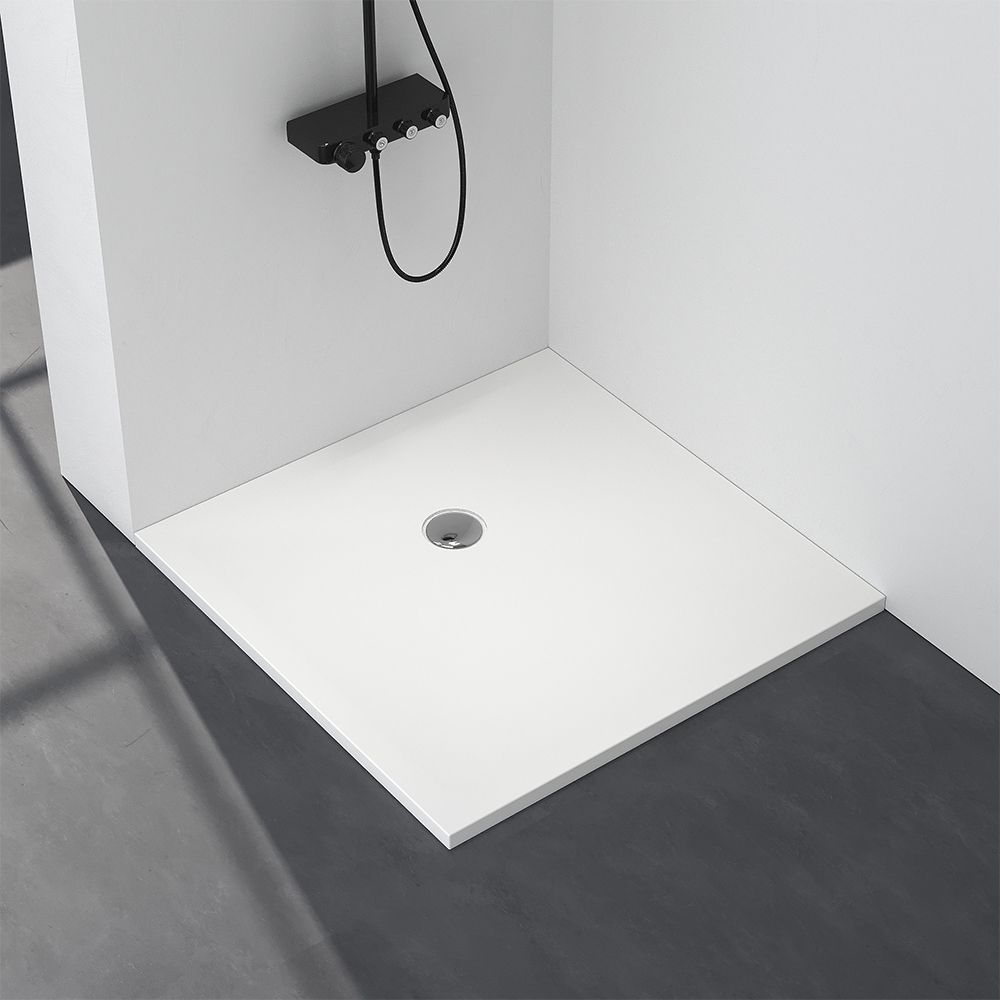 KT-ST021 900×900 Quadrant Shower Tray Solid Surface Shower Pan