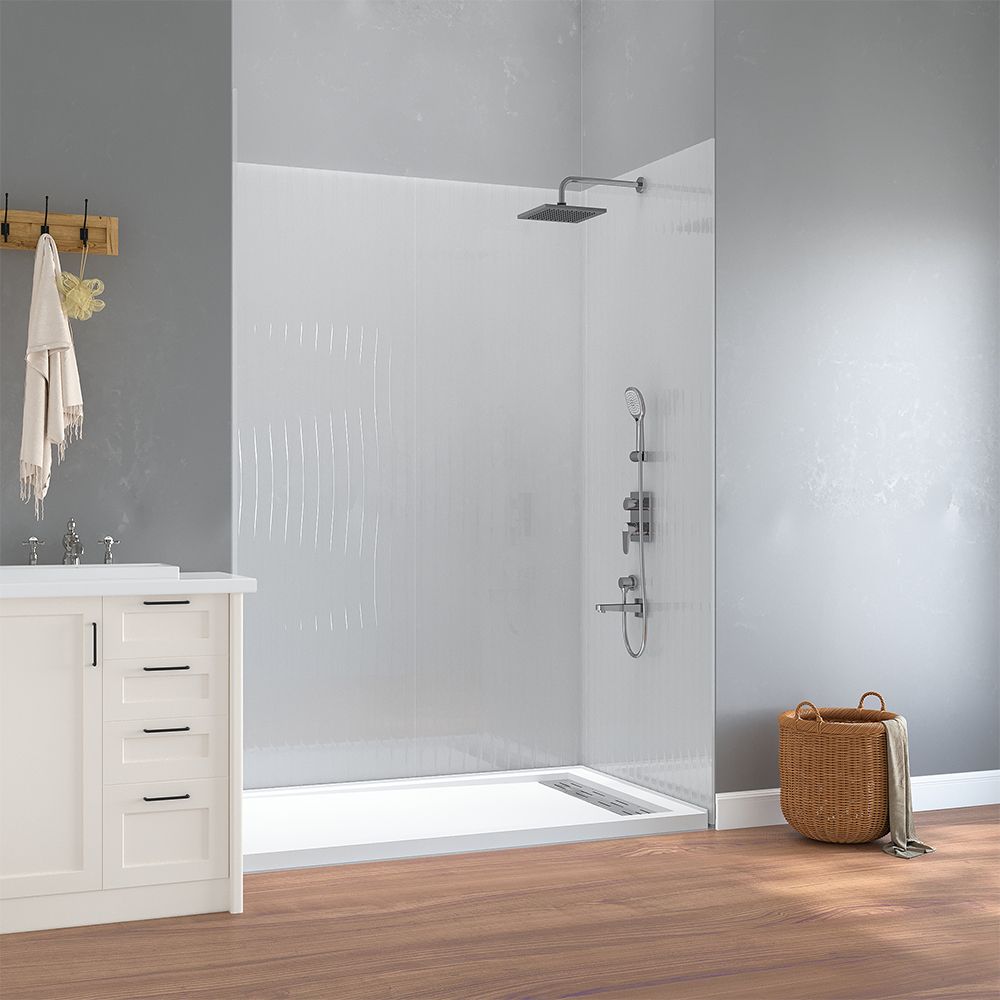 KT-SW008 KOTA Solid Surface Shower Walls Laminate Shower Wall Panels