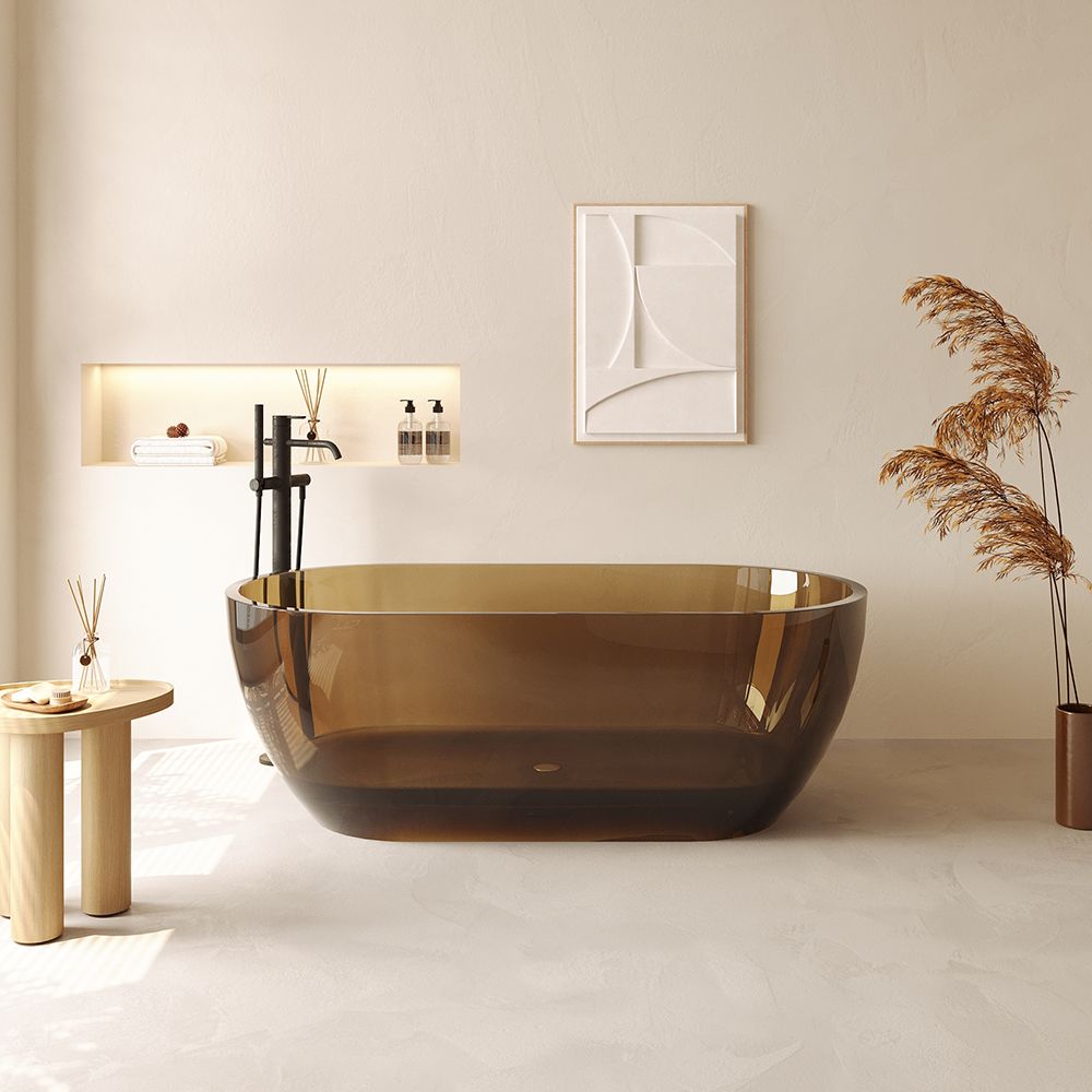 KT-8104R Capsule Shape Yellow Colour Rasin Tub Transparent