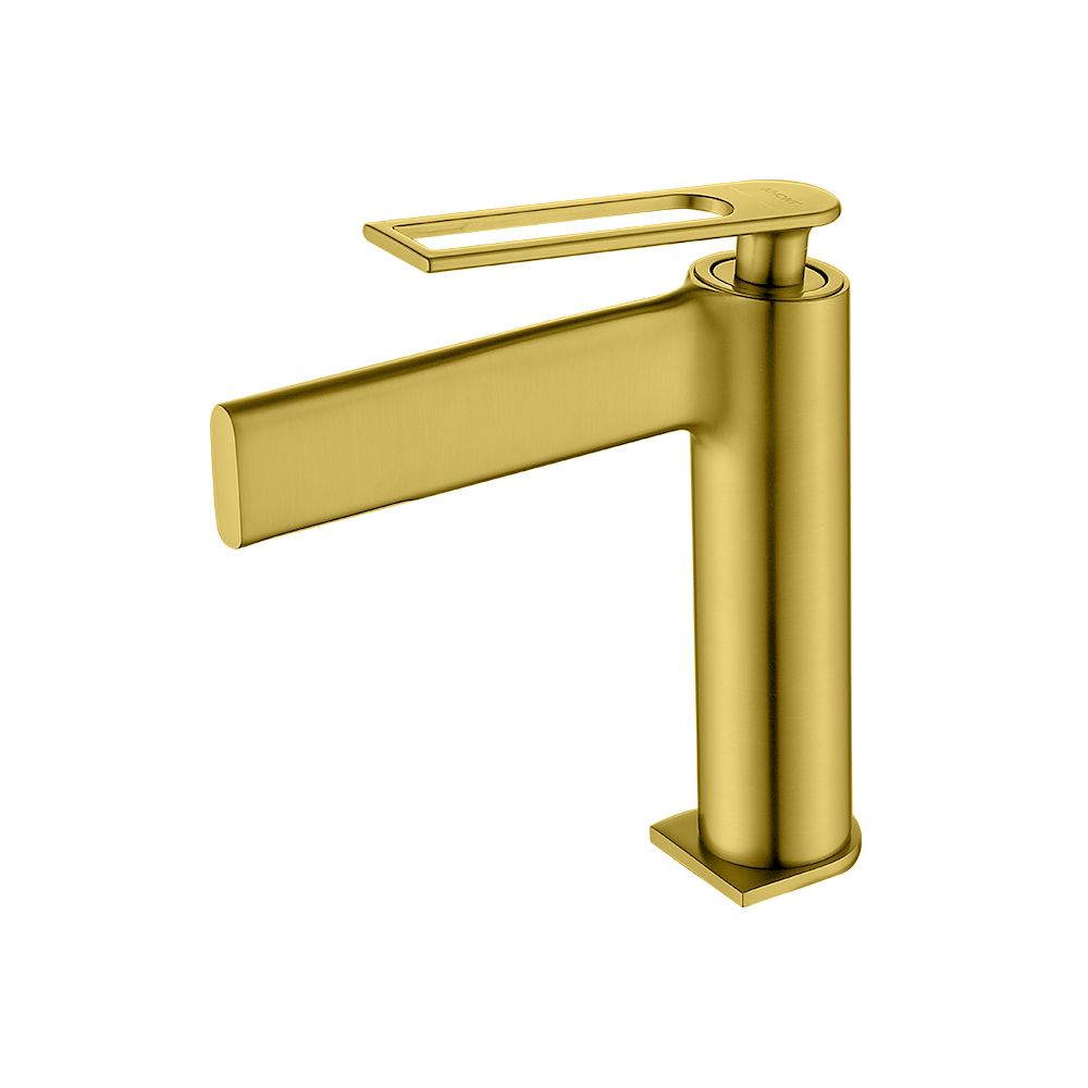 K66739 Brass Material Matt Balck Basin Mixer Bathroom Sink Taps