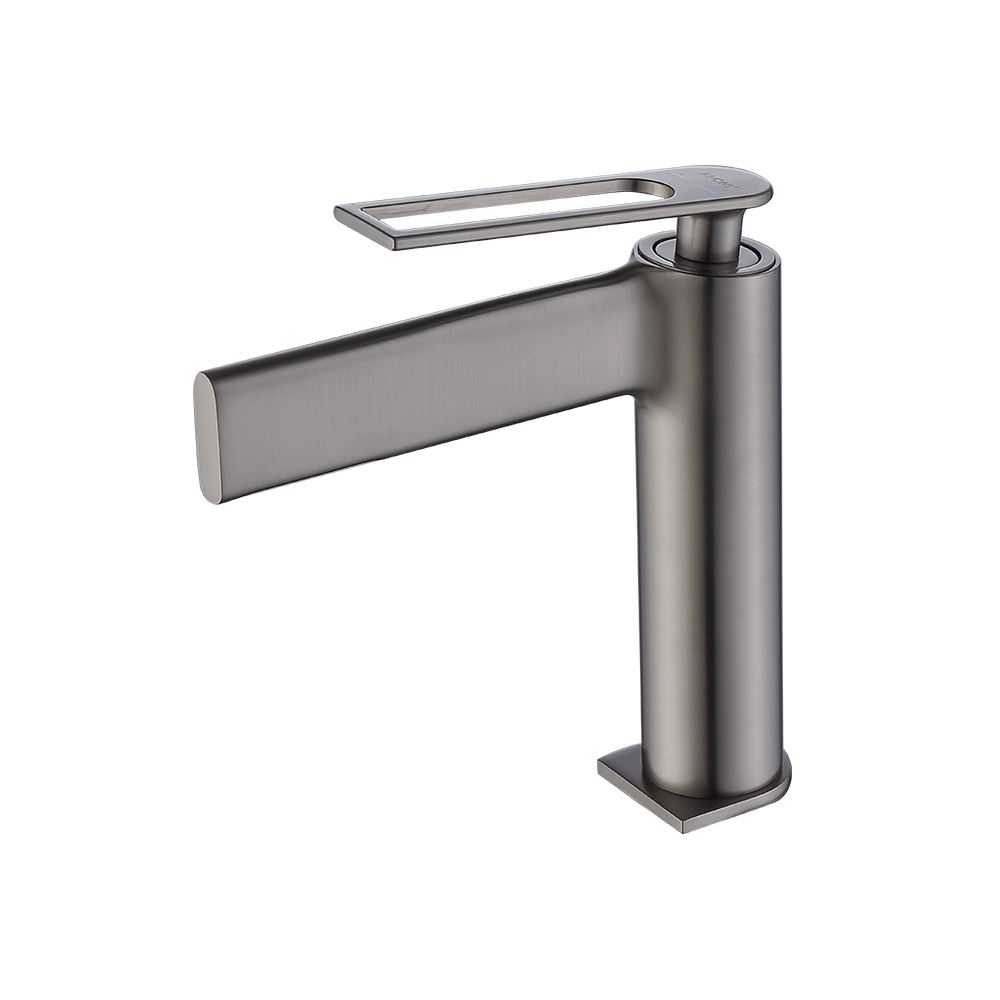K66739 Brass Material Matt Balck Basin Mixer Bathroom Sink Taps