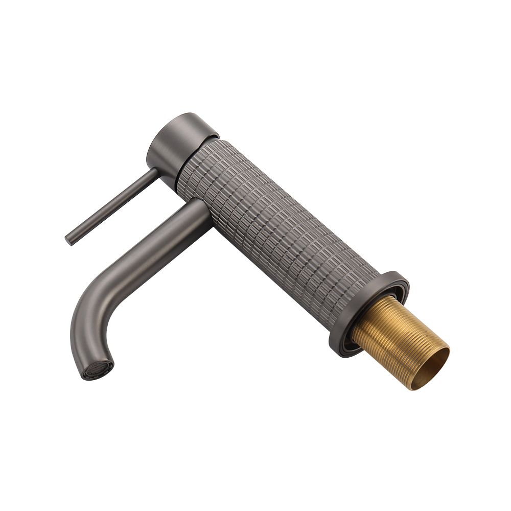 KT-01011B Easy Turn Tap Brushed Gold Brass Vessel Sink Faucet