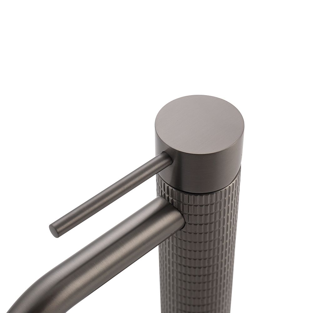 KT-01011B Easy Turn Tap Brushed Gold Brass Vessel Sink Faucet