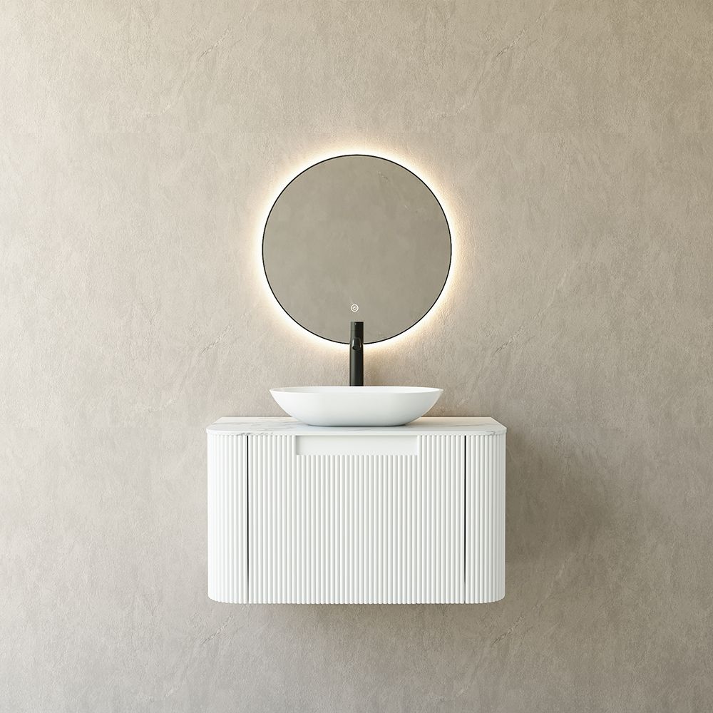 KT-BC2510 Wall-Mounted Single Drawer Bathroom Vanity