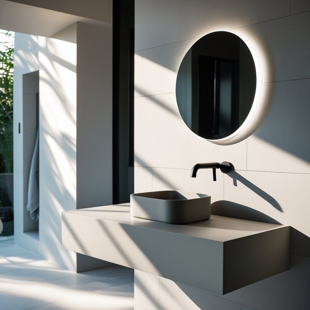 How to Make a Pedestal Sink Look Nice?