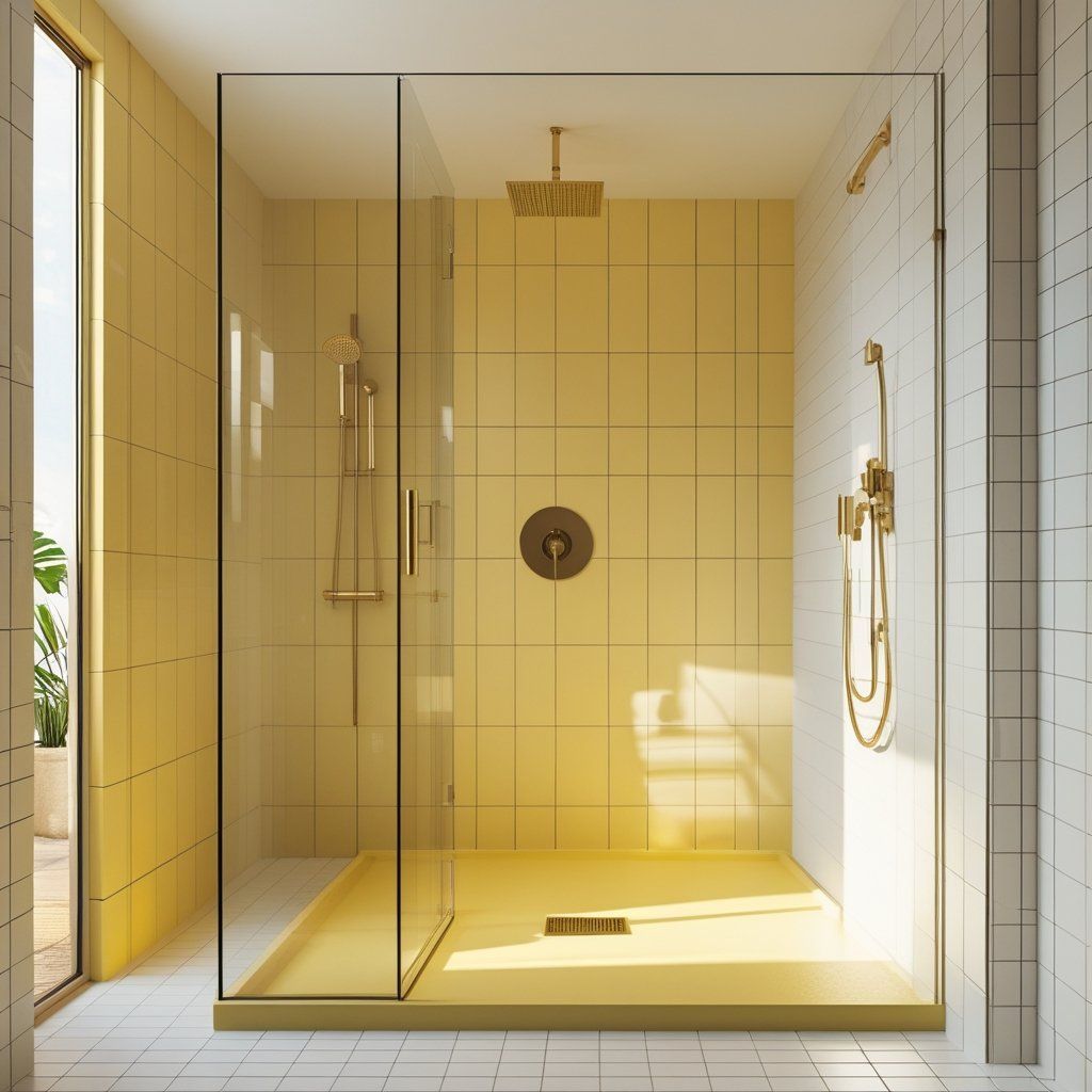 Will a Solid Surface Shower Base Turn Yellow or Discolor Over Time?