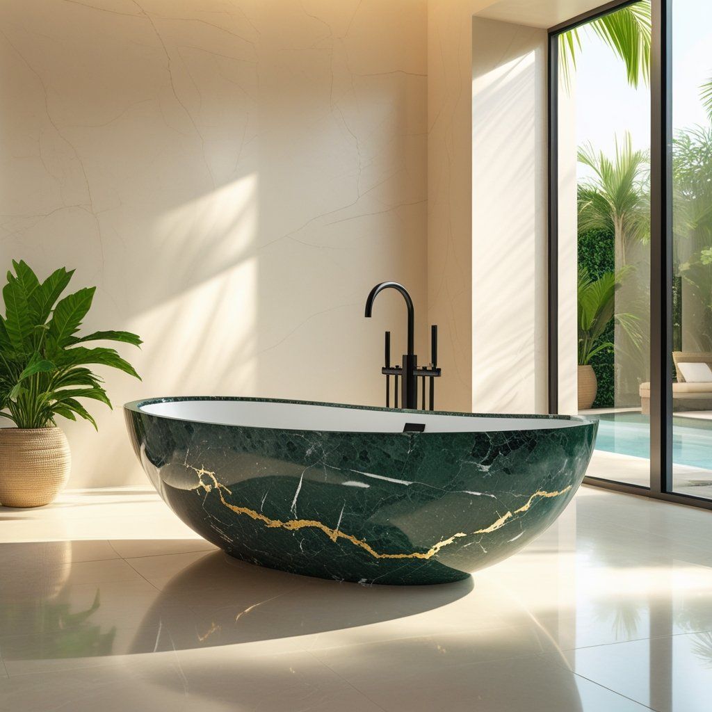 Marble-Texture Solid Surface Bathtub Buying Guide: How to Find the Style That Suits You Best