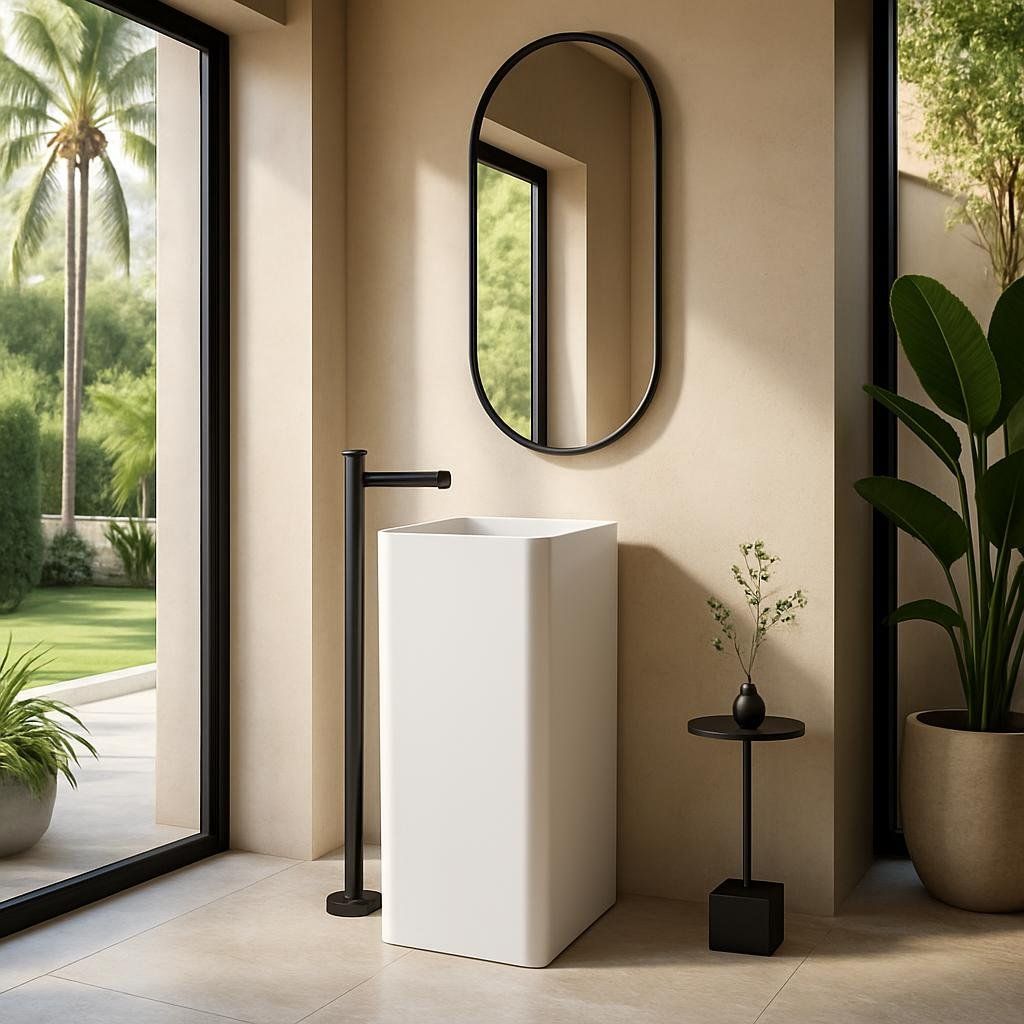 Why Solid Surface Pedestal Sinks Are Worth Considering？