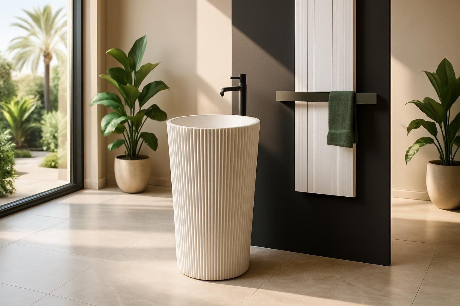 What Are the Uses of a Solid Surface Pedestal Sink?