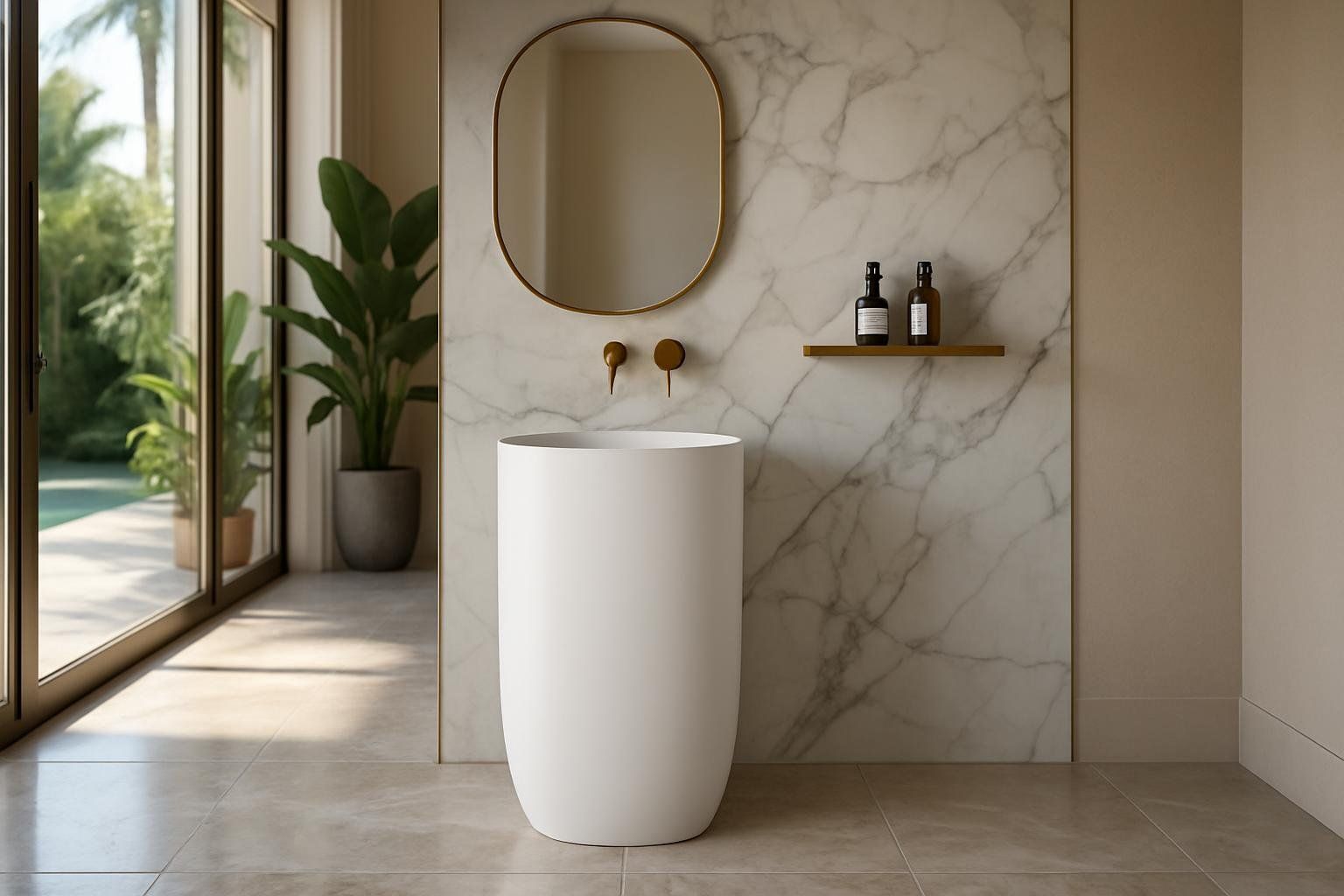 Is a Solid Surface Pedestal Sink Easy to Clean and Maintain?
