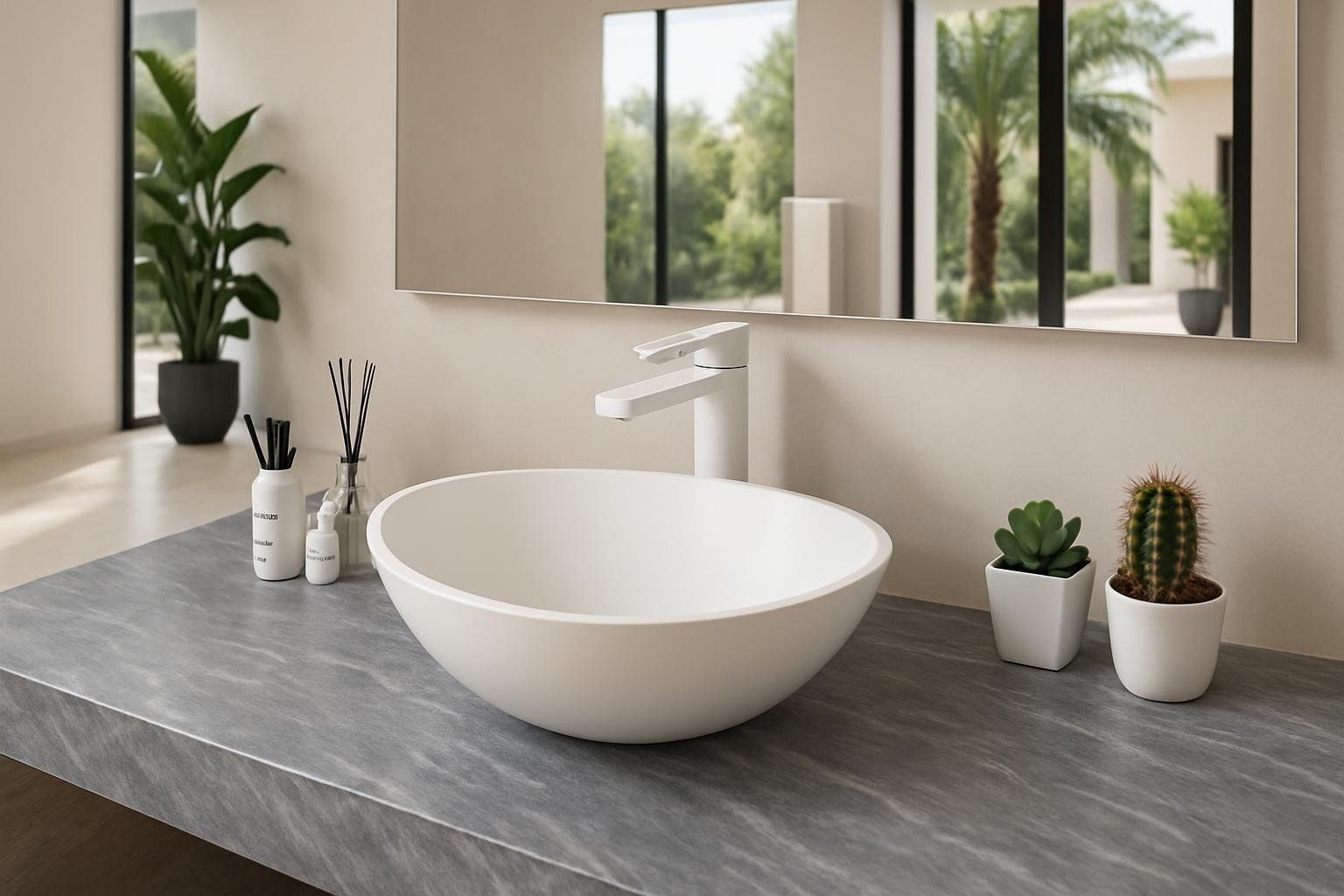 How to Clean a Solid Surface Wash Basin?