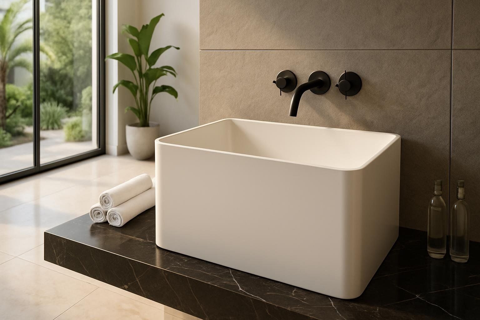 Practicality of Solid Surface Countertop Wash Basin in Home Use