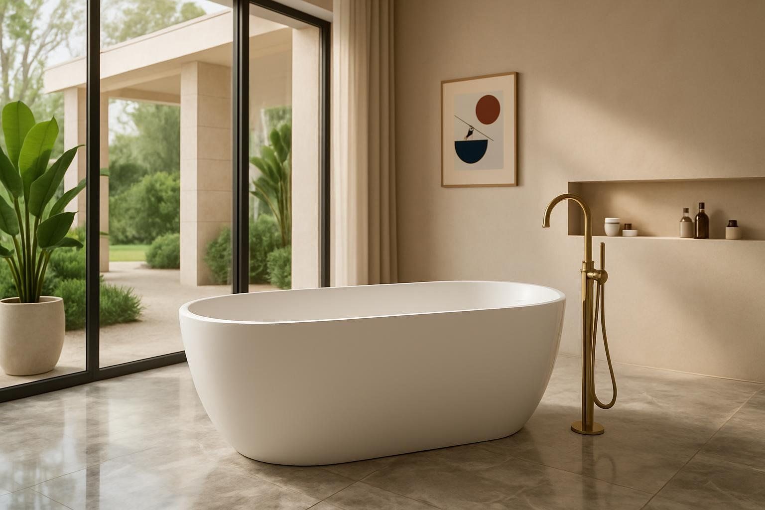 Solid Surface Bathtub, Elevating Your Bathroom with a Sense of Luxury