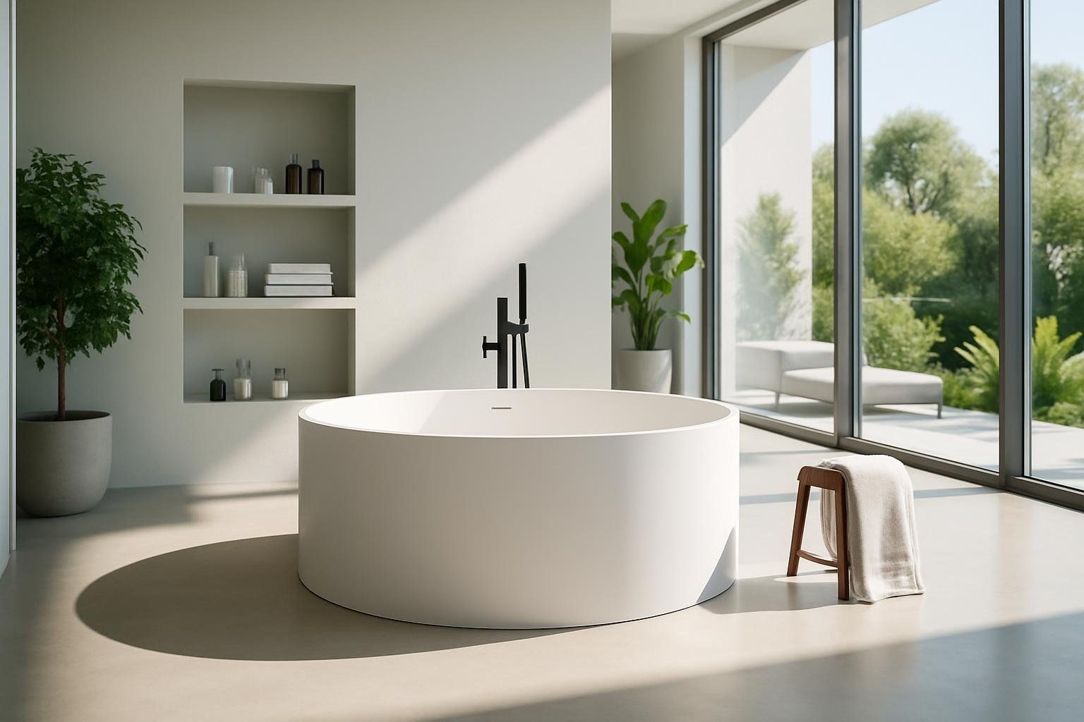Harmony of Sustainability and Aesthetics: The Future of Solid Surface Bathtubs