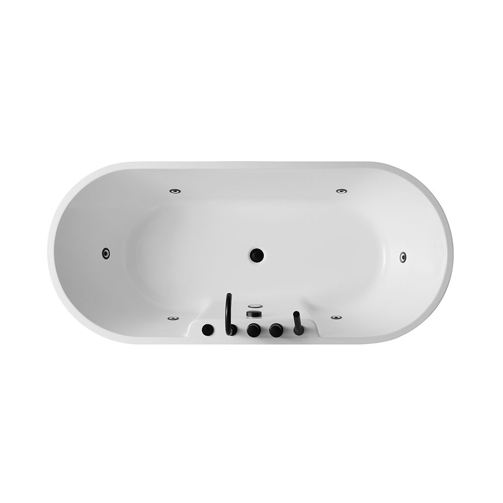 KT-8021 Freestanding Massage Bathtub