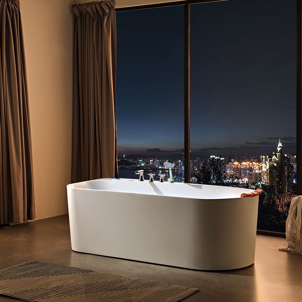 KT-8063 Freestanding Massage Bathtub