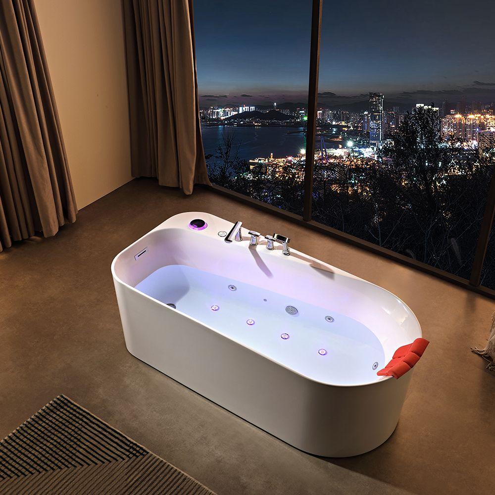 KT-8063 Freestanding Massage Bathtub