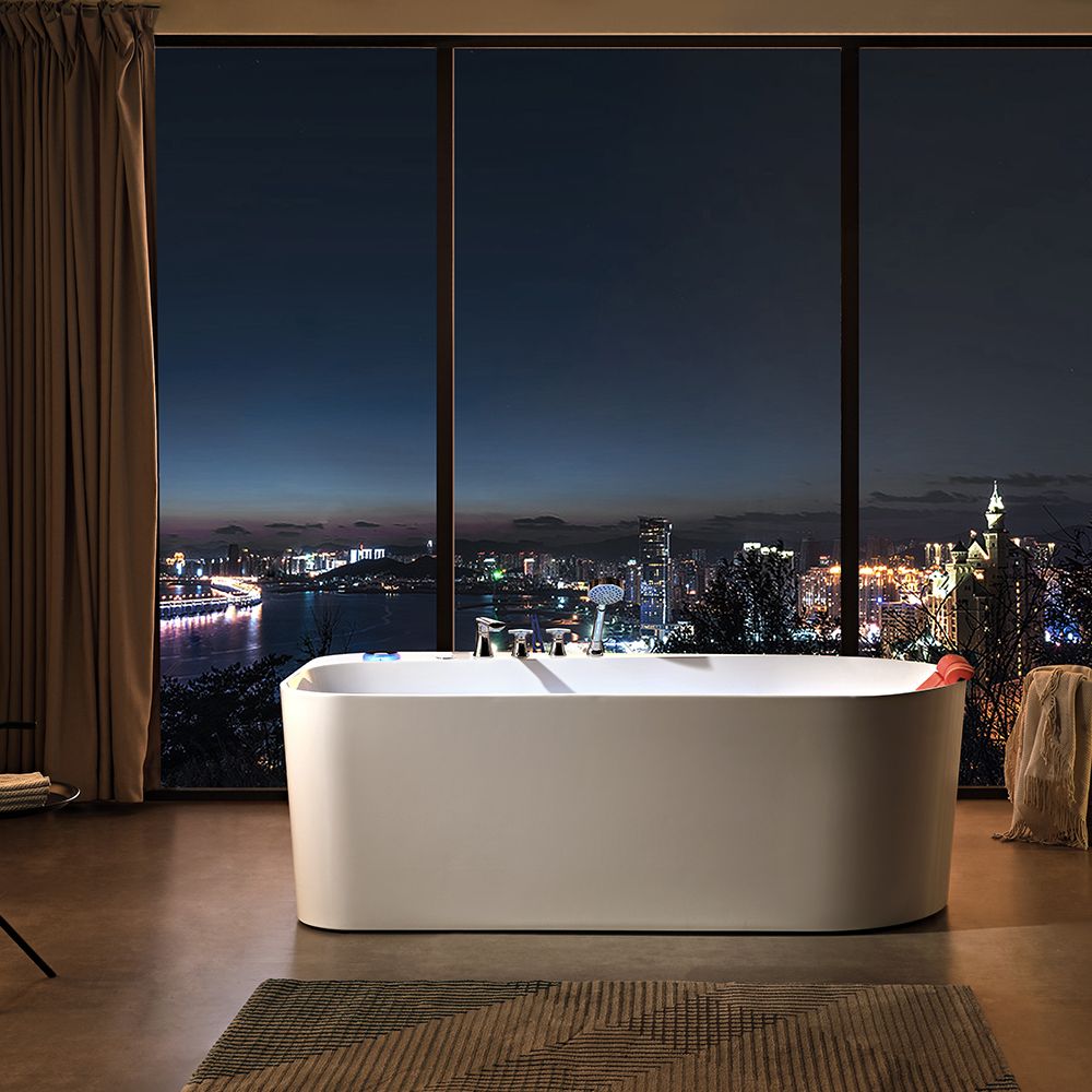 KT-8063 Freestanding Massage Bathtub