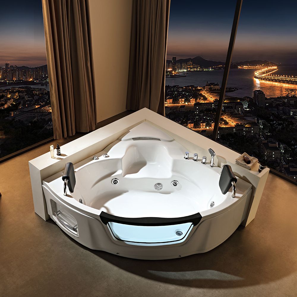Acrylic Massage Bathtubs in Modern Bathroom Design for Style and Comfort