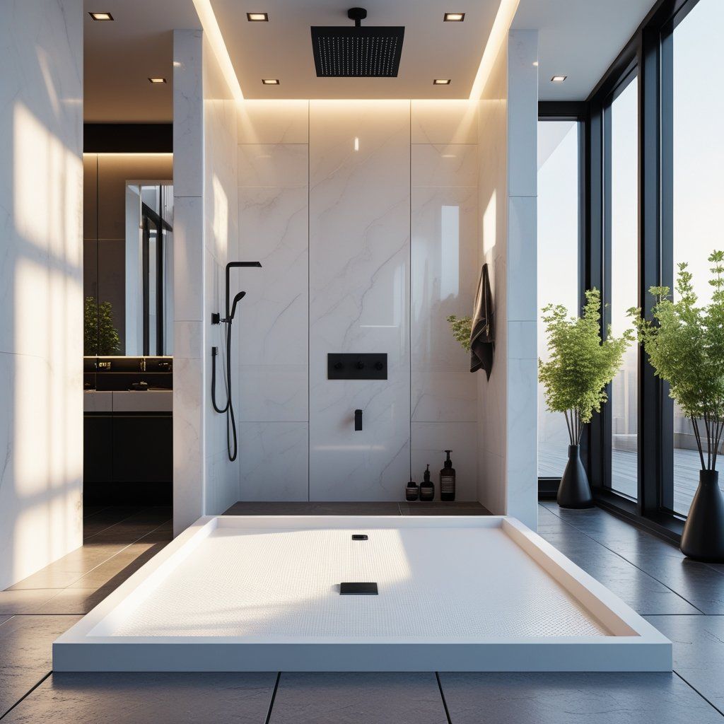 Can a Solid Surface Shower Wall Enhance The Bathroom's Grade With Modern Style And Durability