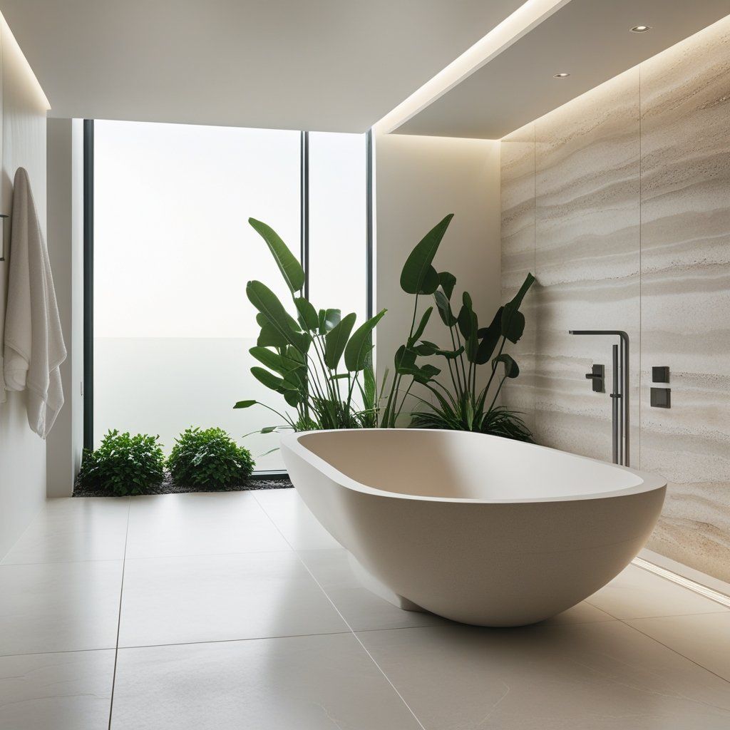Solid Surface Bathtubs: From Minimalist to Modern Luxury