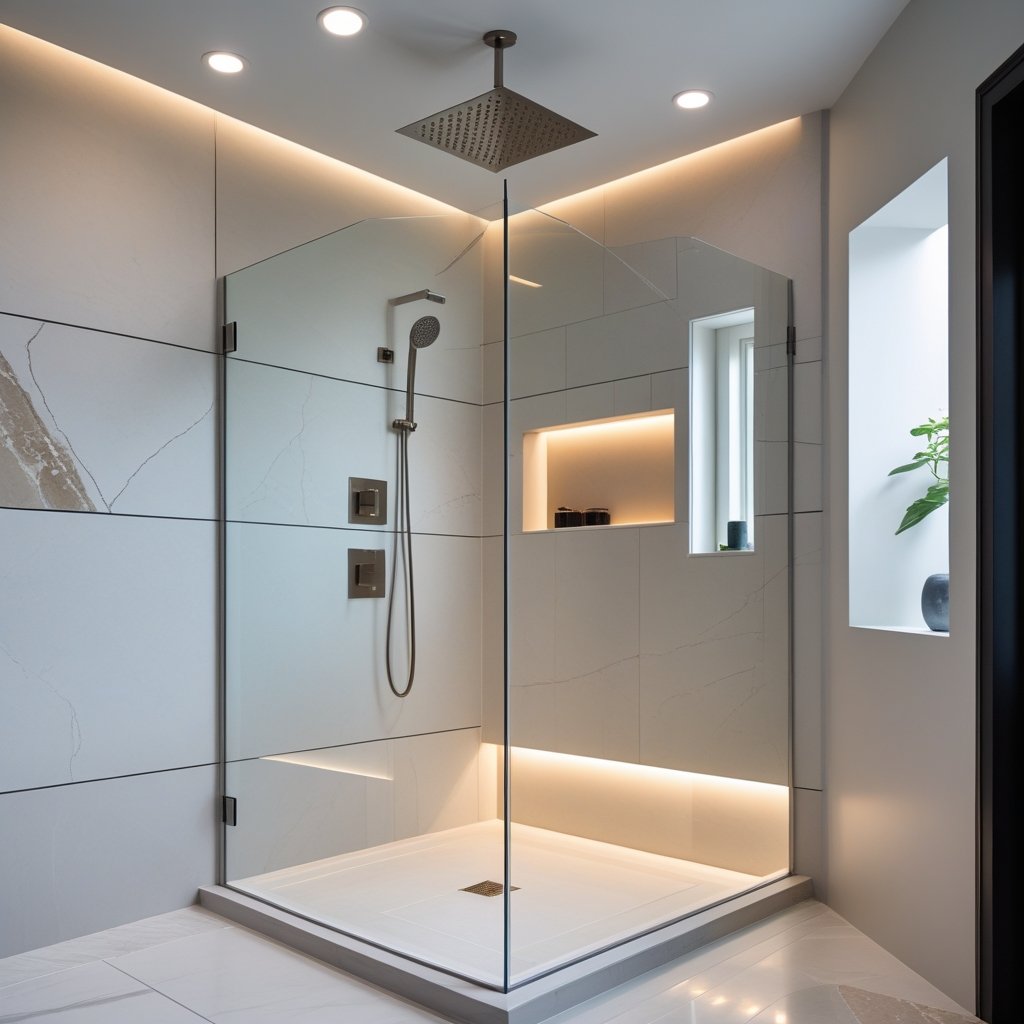 Solid Surface Shower Wall Panels vs Traditional Tile: Which Bathroom ...