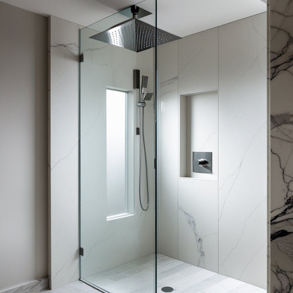 Design Ideas with Solid Surface Shower Wall Panels