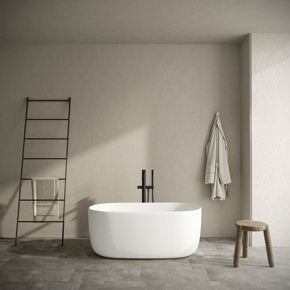 KT - 8405 Oval Luxury Solid Surface Bathtub
