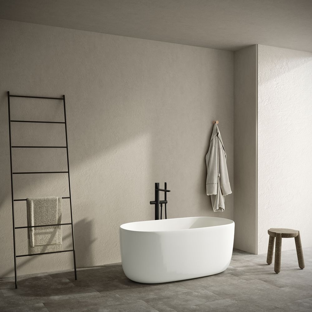 KT - 8405 Oval Luxury Solid Surface Bathtub