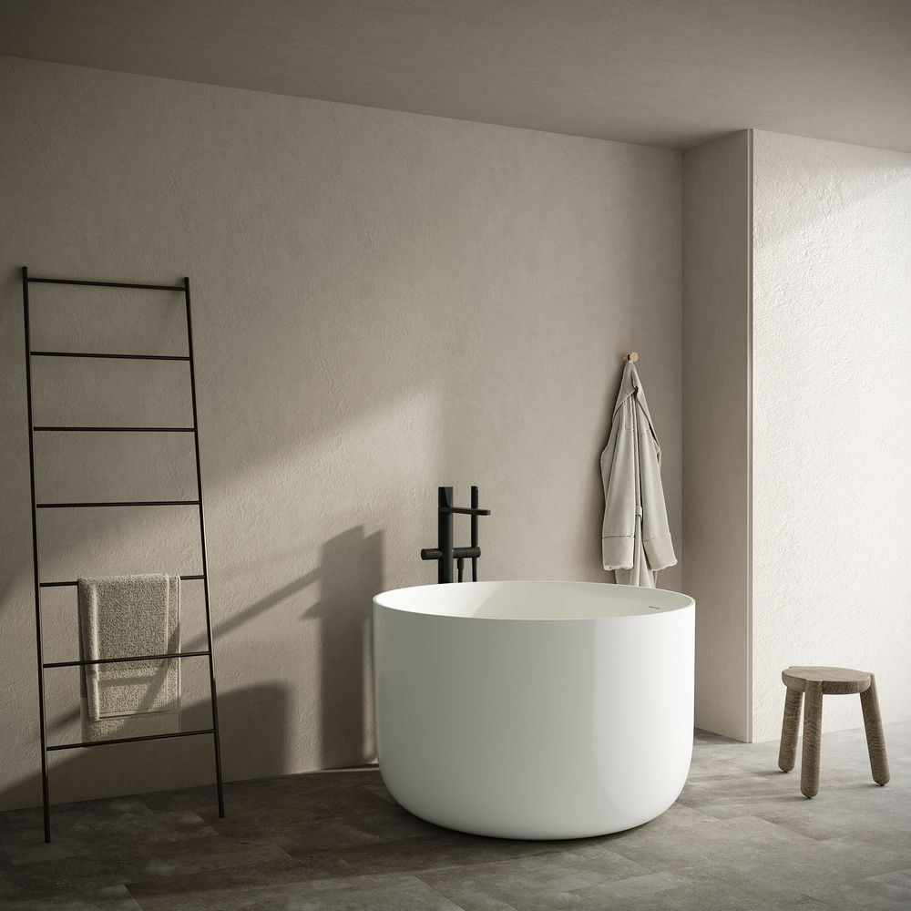 KT - 8406 Round Luxury Solid Surface Bathtub