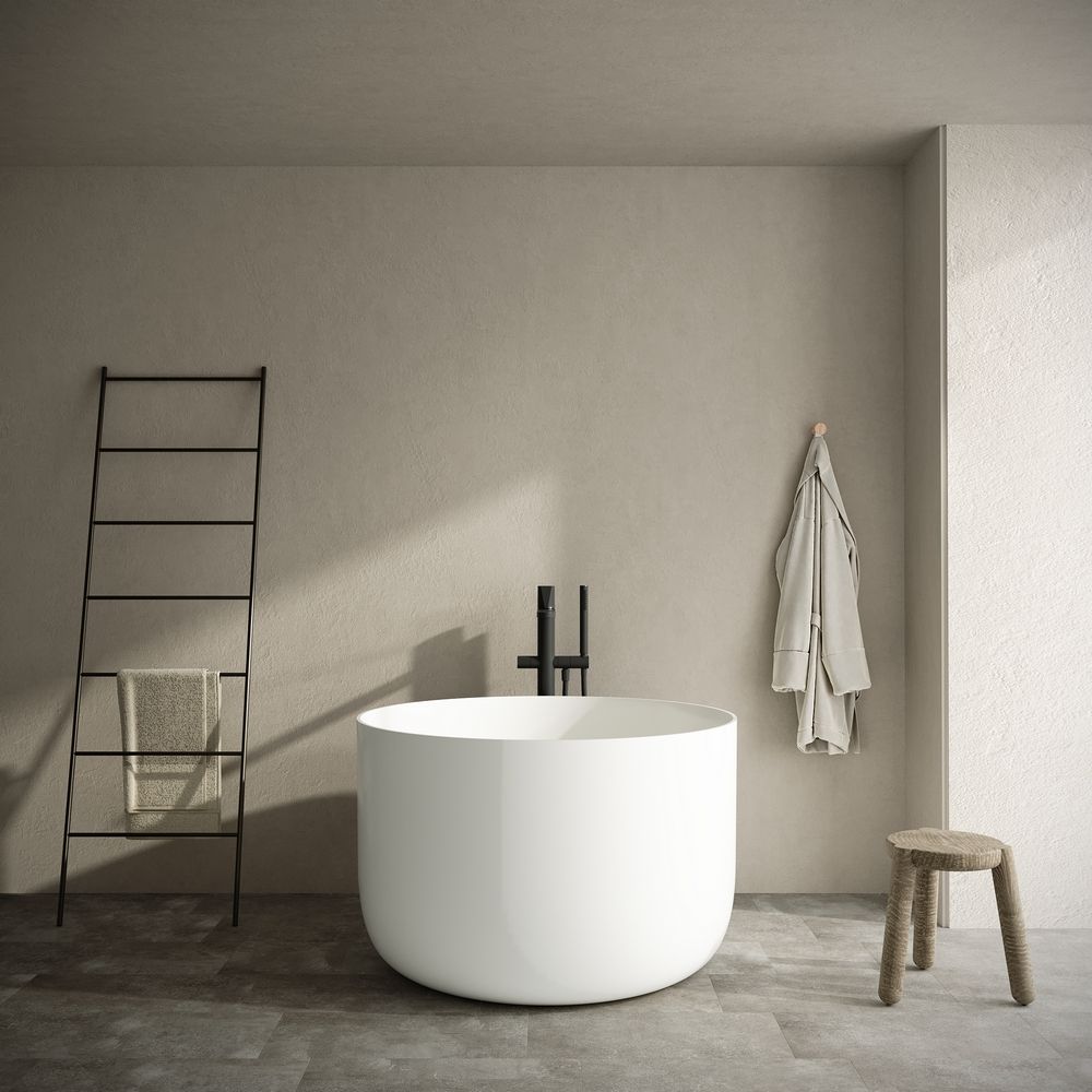 KT - 8406 Round Luxury Solid Surface Bathtub