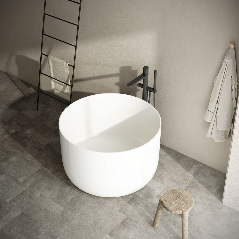 KT - 8406 Round Luxury Solid Surface Bathtub