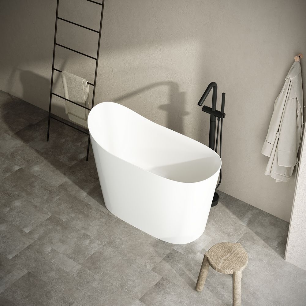 KT - 8408 Modern Minimalist Freestanding Solid Surface Bathtub