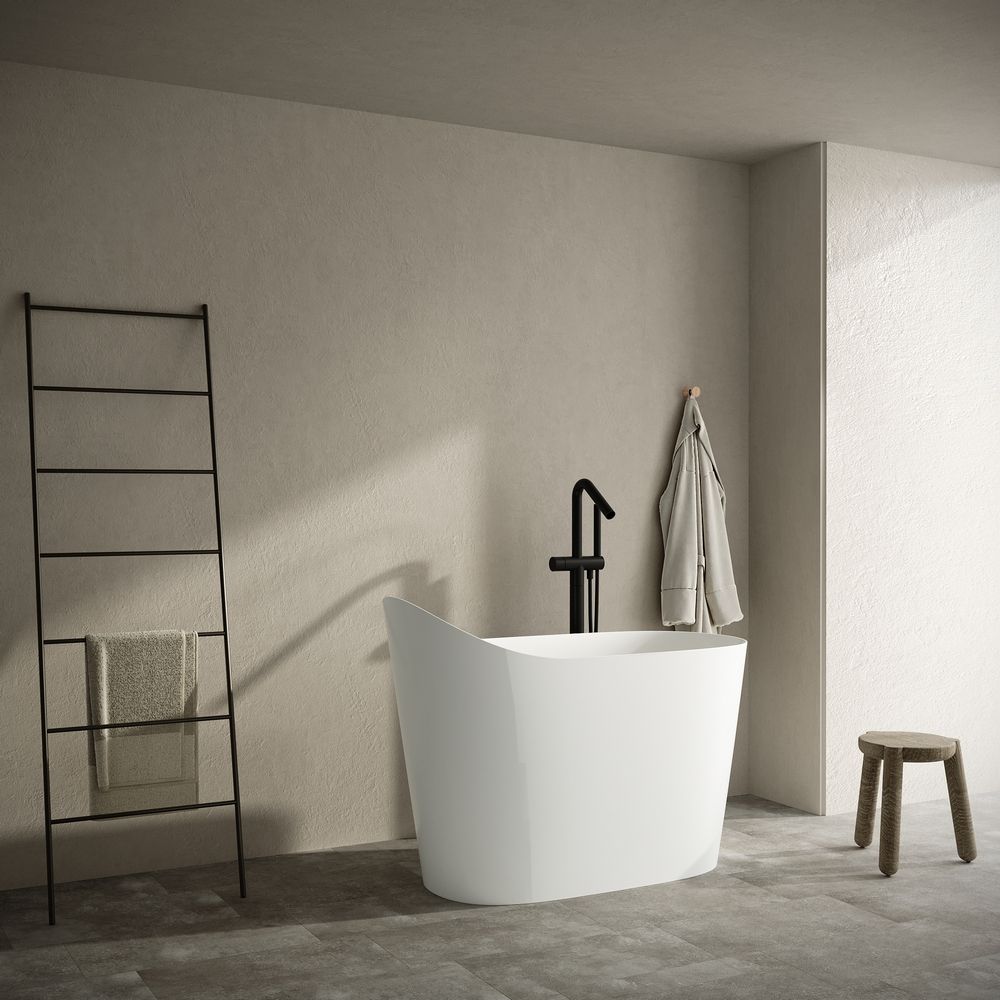 KT - 8408 Modern Minimalist Freestanding Solid Surface Bathtub