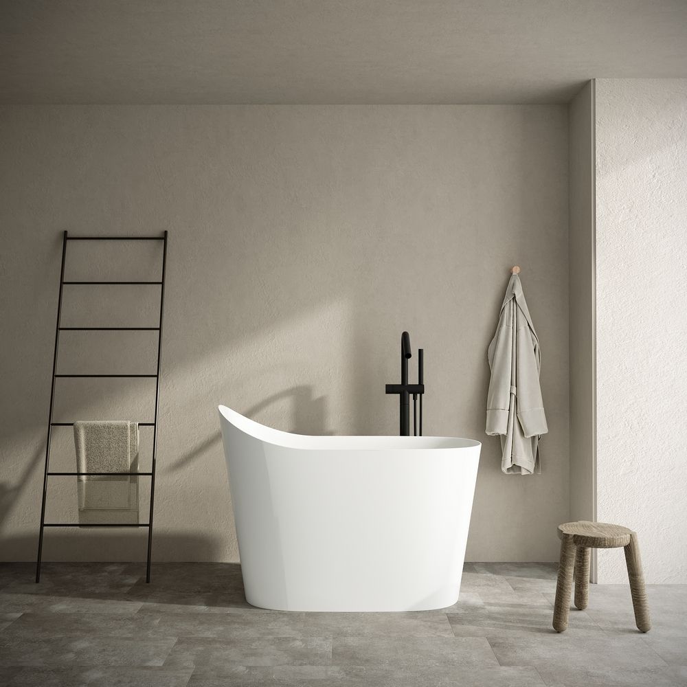 KT - 8408 Modern Minimalist Freestanding Solid Surface Bathtub