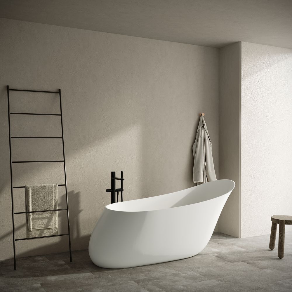 KT - 8410 Artistic Design Solid Surface Freestanding Bathtub