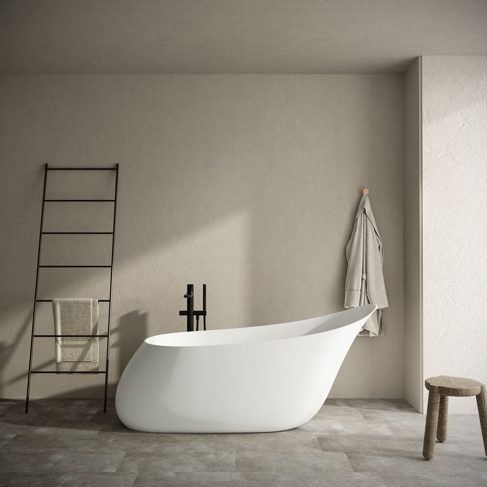 KT - 8410 Artistic Design Solid Surface Freestanding Bathtub